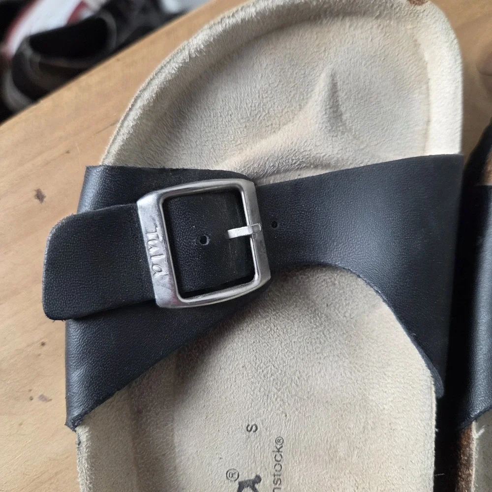 Birkenstocks Tula‎ Black Strap Womens 7.5 38.5